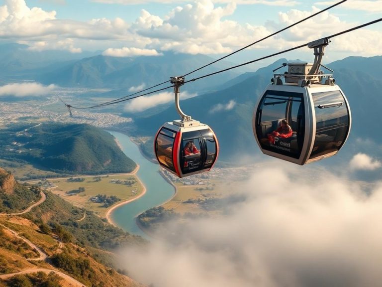 Perú sobre el aire: alistan seis teleféricos turísticos