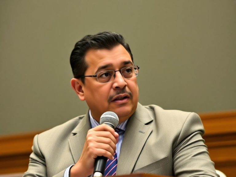 Raúl Pérez Reyes expone ante el Congreso pedido de crédito suplementario para inversión pública