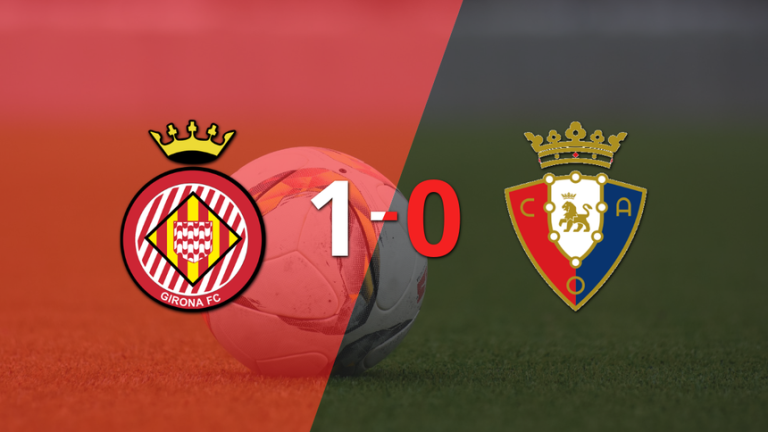 LaLiga EA Sports: Girona venció a Osasuna 1 a 0 en el estadio Municipal de Montilivi