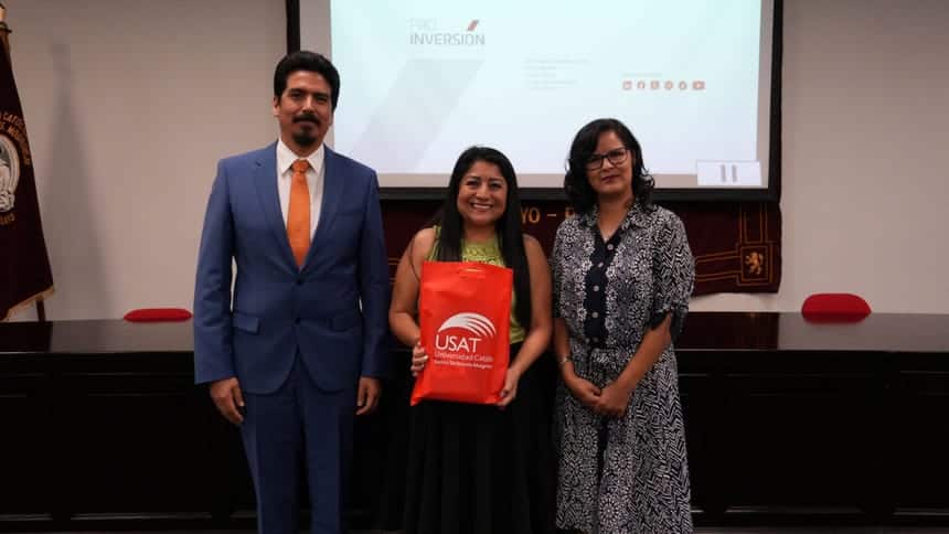 USAT recibe a exministra de Economía para analizar los retos de infraestructura en el Perú