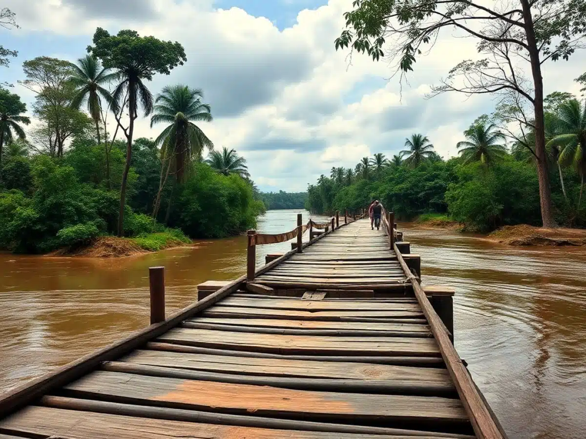 Amazonas: comunidad de Wawas pide la construcción del puente colgante que se cayó hace un mes [VIDEO]