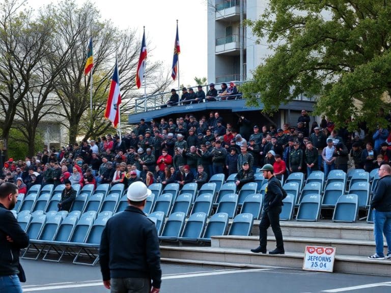 Vecinos expresan malestar por demora en desmontaje de tribunas de la Parada Militar: ¿cuándo concluirán los trabajos?